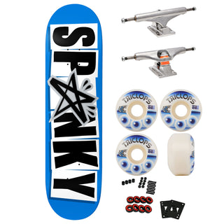 Baker Premium Skateboard with Indy Trucks, Triclops Wheels 8.25" Spanky Terror Squad