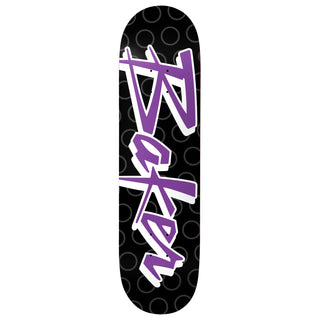 Baker Premium Complete Skateboard Reynolds Purple Pain 8.25" Ft. Krux/SML/Independent