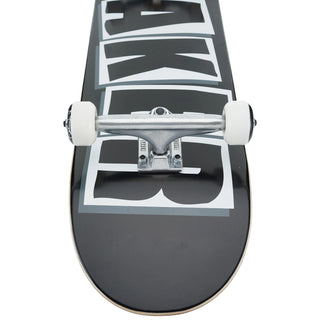 Baker Complete Logo Black/White 8.5" Assembled Trucks