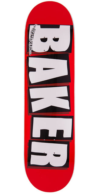 Baker Deck Brand Logo White 8.5"