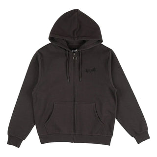 Welcome Skateboards Hoody Bapholit Zip Up Back Patch Vintage Black