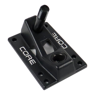 Core Trucks 6-Hole Baseplates Standard Black with 95A Bushings (2-Pack)