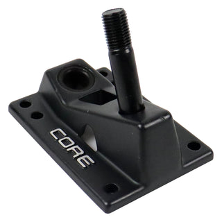 Core Trucks 6-Hole Baseplates Standard Black with 95A Bushings (2-Pack)