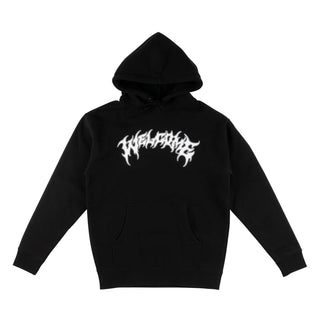Welcome Skateboards Hoody Big Barb Black/White