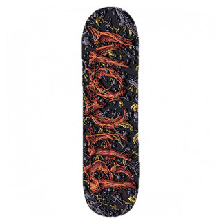 Bacon Skateboard Deck Metal Logo 9.0" x 32.75"