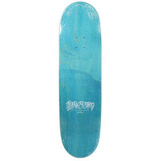 Bacon Skateboard Deck Logo Veneer Blue 9.0" x 32.75"