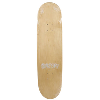 Bacon Skateboard Deck Logo Veneer Black 9.0" x 32.75"