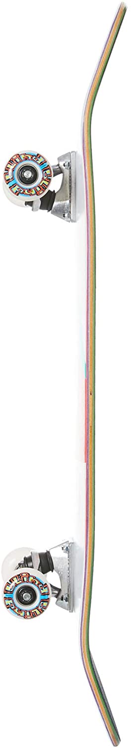 Blind Complete Psychedelic Girl White 7.75" x 31.2" Assembled
