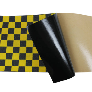 Black Diamond Scooter Griptape Yellow Checker 4.5" x 16"