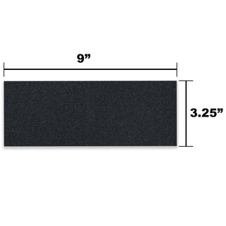 Black Diamond Skateboard Griptape Black and Clear Grip Strips 5 pack 9" x 3.25"