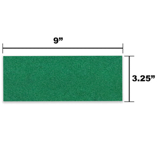 Black Diamond Skateboard Griptape Dark Green Grip Strips 5 pack 9" x 3.25"