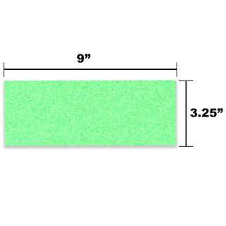 Black Diamond Skateboard Griptape Neon Green Grip Strips 5 pack 9" x 3.25"