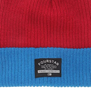 Fourstar Beanie 2-TONE FOLD RED/BLUE Cap