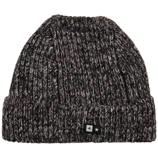 Fourstar Beanie SLUB BAR FOLD MAROON BLACK Cap