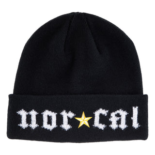 Nor Cal Beanie Medieval Long Shoreman Black