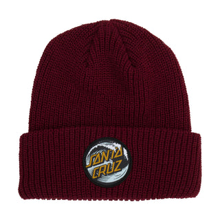 Santa Cruz Skateboards Beanie Wave Dot Heather Grey