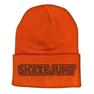 Shake Junt Beanie Stretch Logo Orange
