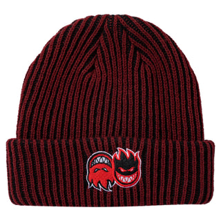 Spitfire Wheels Beanie Eternal Fill Cuff Dark Red/Black Red