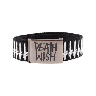 Deathwish Skateboard Belt Gang Logo Bullet Black