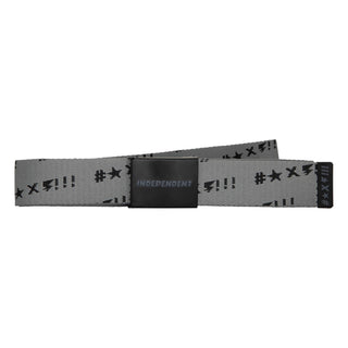 Independent Trucks Belt Exclamation Web Black