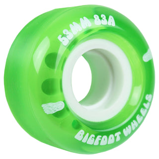 Bigfoot 53mm 83A Soft Cruiser Filmer Wheels Green (Set of 4)
