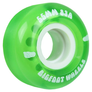 Bigfoot 55mm 83A Soft Cruiser Filmer Wheels Green (Set of 4)