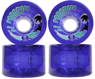 Paris Longboard Trucks, Wheels, Hardware, and Abec 7 Bearings Kit - V2 180 Blue + Bigfoot 65mm 78A Purple
