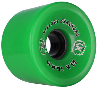 Bigfoot Longboard Wheels 70mm Stalkers Green