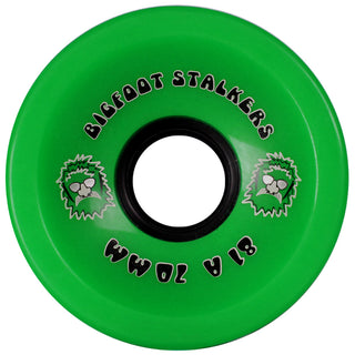 Bigfoot Longboard Wheels 70mm Stalkers Green