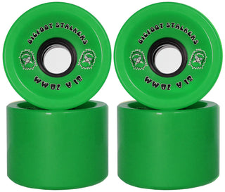 Bigfoot Longboard Wheels 70mm Stalkers Green