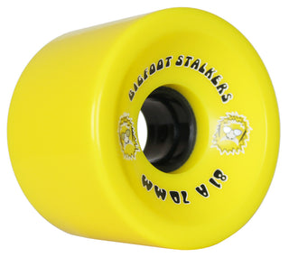 Bigfoot Longboard Wheels 70mm Stalkers Yellow