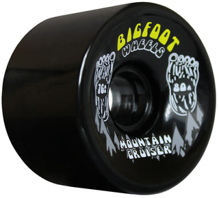 Bigfoot Longboard Wheels - 76mm Mountain Cruiser Black