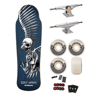 Birdhouse Premium Skateboard with Indy Trucks, Triclops Wheels 9.75" Hawk Full Skull 2