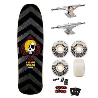 Birdhouse Premium Skateboard with Indy Trucks, Triclops Wheels 9.375" Hawk McSqueeb 2