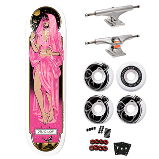 Birdhouse Premium Skateboard with Indy Trucks, Pig Wheels 8.5" Loy Divine Aura