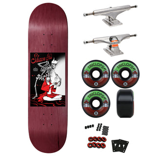 Birdhouse Premium Skateboard with Indy Trucks, Triclops Wheels 8.5" Shawn Hale Life Gives Death