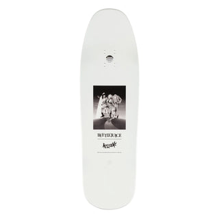 Welcome Skateboards x Beetlejuice Deck Lydia on Gaia Black/White Dip 9.6" x 31.75"