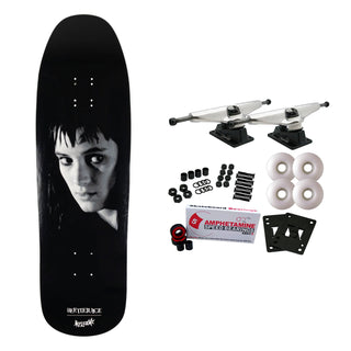 Welcome Skateboards x Beetlejuice Complete Lydia on Gaia Black/White Dip 9.6" x 31.75"