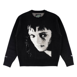 Welcome Skateboards x Beetlejuice Lydia Knit Sweater Black
