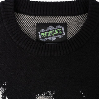 Welcome Skateboards x Beetlejuice Lydia Knit Sweater Black