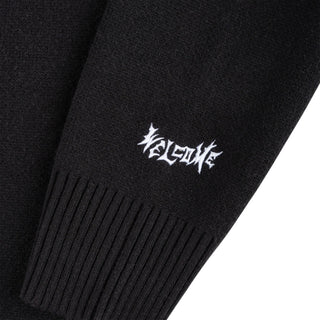 Welcome Skateboards x Beetlejuice Lydia Knit Sweater Black