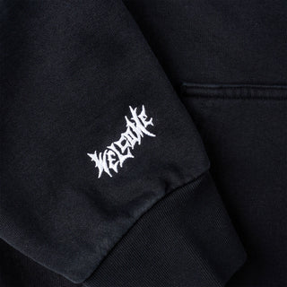 Welcome Skateboards x Beetlejuice Qualified Hoodie Sweatshirt Black