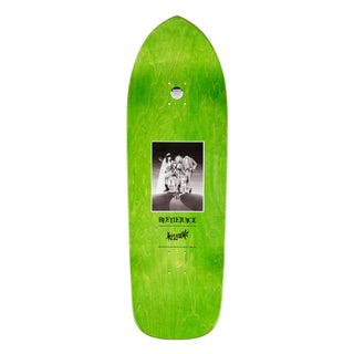 Welcome Skateboards x Beetlejuice Deck Sandworm on Magic Bullet 2.0 Purple Stain 10.5" x 33"