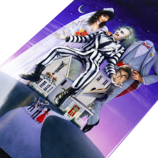Welcome Skateboards x Beetlejuice Deck Showtime Black/Purple Dip 9.0" x 31.85"