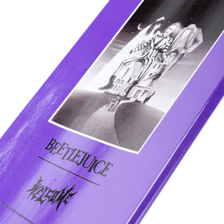 Welcome Skateboards x Beetlejuice Deck Showtime Black/Purple Dip 9.0" x 31.85"