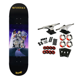 Welcome Skateboards x Beetlejuice Complete Showtime Black/Purple Dip 9.0" x 31.85"