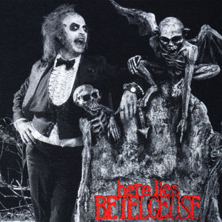 Welcome Skateboards x Beetlejuice Tombstone T-Shirt Black