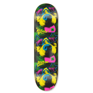 Black Label Skateboard Deck Nick Peterson Experiment Green 8.75" x 32.25"