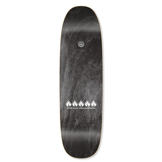 Black Label Skateboard Deck Omar Hassan Never Stop Shof Edition Black Widow Red 9.25" x 32.25"