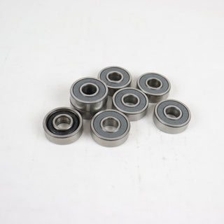 NO BOX Skateboard Bearings Bones Swiss 8-Pack 8mm Precision Size 608 (Standard)